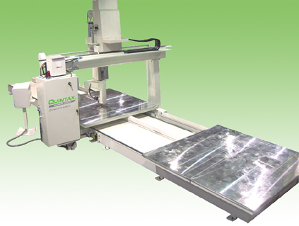 Quintax Inline Double Table CNC Router
